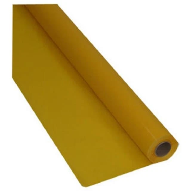 Creative Converting 010217 40 in. x 100 ft. Plastic Table Roll- School Bus Ye... - Image 1 of 1