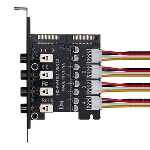 Hard Drive Power Switch Module for 2.5/3.5 inch SATA HDD/SSD, SATA Switch, HD... - Photo 1/6