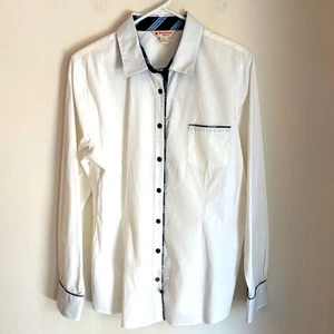 Camicia Brooks Brothers Preppy a quadri con polsino e bottoni ottone 14 nuova con etichette - Foto 1 di 13