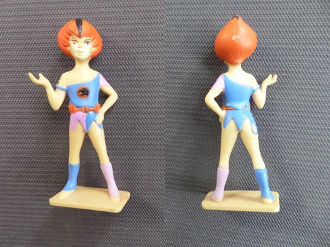 Vintage 1986 THUNDERCATS LJN Wilykit Solid Cheetara Action Figure Part Authentic Cover