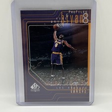 KOBE BRYANT SP AUTHENTIC PROFILES LOS ANGELES LAKERS #8 1997-98 UPPER DECK UD