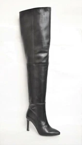 STIVALI DONNA ALLA COSCIA SU MISURA PERSONALIZZABILI VERA PELLE MADE IN ITALY - Imagen 1 de 6