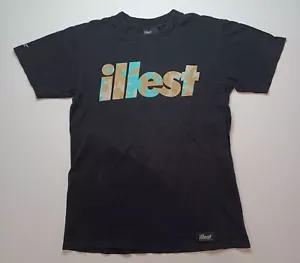 Illest Graphic Camo Logo Small Shirt S Center Spell Out - Picture 1 of 7