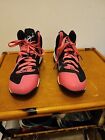 Nike Zoom Lebron James 9 Gs Basketball Shoes, #472664-600, Pink/Blk, Size 6.5Y