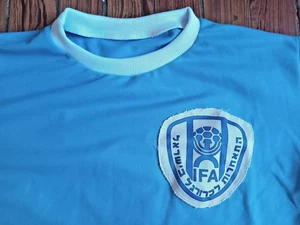 SOCCER WORLD CUP 1970 - ISRAEL Home JERSEY Replica - All Sizes - SPIEGLER - Picture 1 of 3