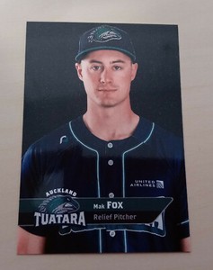 2019/20 Auckland Tuatara SINGLES (Australian Baseball League) ELLIOT JOHNSTONE..