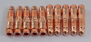 10N30 1.0mm TIG Collet Bodies Consumables Fit TIG Torch SR DB WP 17 18 26 10PK - Picture 1 of 1