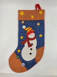 Vintage Ganz Snowman Christmas Stocking - Picture 1 of 5