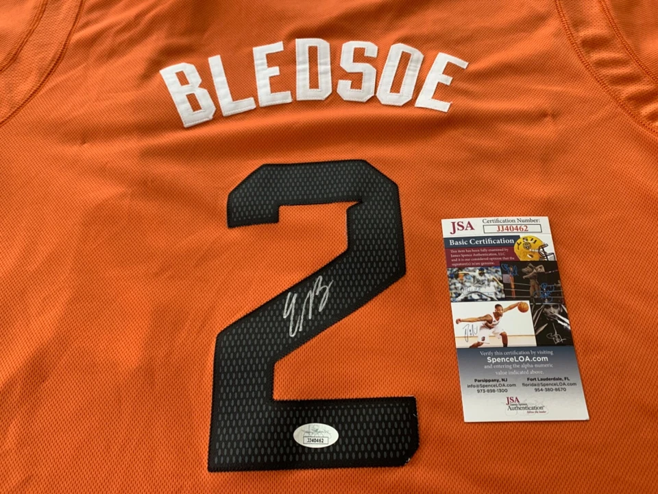 CAMISETA ADIDAS NUEVA AUTOGRAFIADA DE ERIC BLEDSOE PHOENIX SUNS CERTIFICADO DE AUTENTICIDAD JSA  Foto 1 de 4