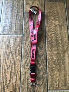 ALABAMA CRIMSON TIDE "BIG AL" LANYARD KEY CHAIN W/DETACHABLE BUCKLE 1" W 22" L - Picture 1 of 5