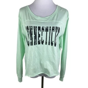 US Apparel "Connecticut" Lime Green Scoop Neck Blouse Women's XL - Picture 1 of 10