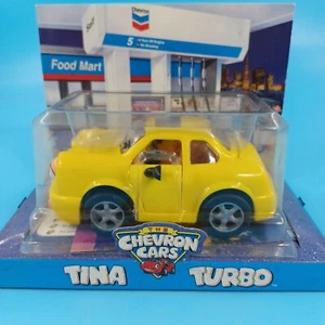 The Chevron Cars Tina Turbo Collectible 1998 Yellow Car - Bild 1 von 6