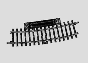 Märklin 2239 1/2 = 15°. Radio 424,6 mm. Contacto instantáneo a través de amoladoras de vehículo - Imagen 1 de 1