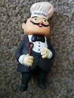 Magic Chef 1980’s Vintage Coin Bank Figure 7.25 inches in Tuxedo rubber promo