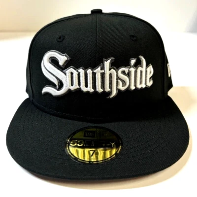 Chicago White Sox MLB NE 2021 City Connect Alt2 Fitted Hat ~Black - Image 1 of 4