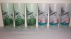 Vintage 1950's era Frosted Glass SOUTHERN BELLE Tumblers (6)