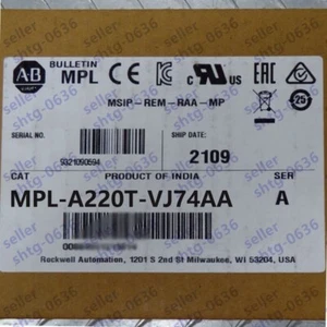 NUOVO MPL-A220T-VJ74AA Servomotore in scatola FEDEX o UPS MPL-A220T-VJ74AA - Foto 1 di 7