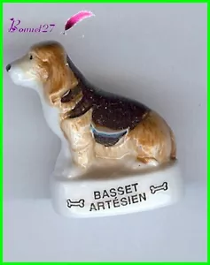 Feve Les Races de Chien Dog Edition Atlas " Le Basset Artésien " #A26 - Imagen 1 de 1