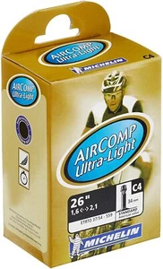 Michelin C4 AirComp Ultralight MTB Tube - 26 x 1.6 - 2.1 - 34mm Schrader Valve - Picture 1 of 2