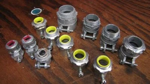 (12) Conduit Steel Connector lot pack of 12 - Picture 1 of 1