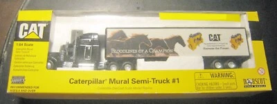 NORSCOT CAT 55079 1/64 Caterpillar Mural Semi-Truck #1 Bloodlines of a Champion - Image 1 of 4