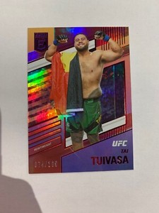 2022 Panini Chronicles Elite UFC #250 Tai Tuivasa Red /199
