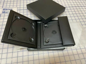 Professionelle CD/DVD-Hülle Hochzeit oder Quinceañera - 2 Disc, 1 Foto Farbe schwarz - Bild 1 von 3