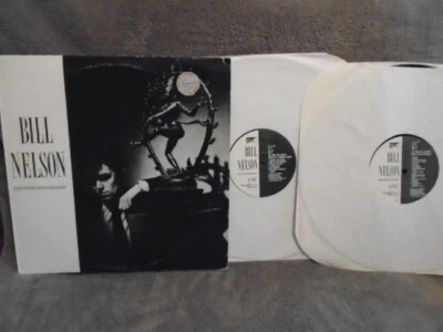RARE OOP Bill Nelson 2 LP VINYL Love That Whirls 1982 BE BOP DELUXE fingerprintz — 第 1/2 张图片