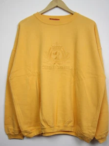Sudadera Naranja Vintage Años 90 Queen Elizabeth 2 QE2 Cunard Ocean Liner *M - Imagen 1 de 4