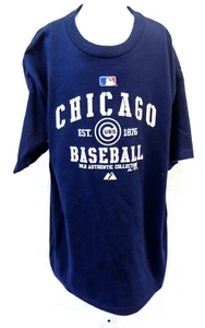 Camisa juvenil de béisbol azul marino de los Chicago Cubs de manga corta - Imagen 1 de 1