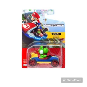 Super Mario Yoshi Mach 8 Kart MarioKart World of Nintendo Toy Gift New - Picture 1 of 9