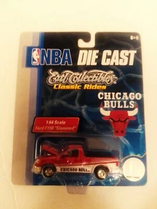 2005 NBA ERTL Ford F-150 F150 Slammed Series 1 Chicago Bulls Mint On Card - Picture 1 of 2