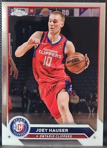 2023-24 Topps G-League - Chrome #60 Joey Hauser (RC) - Foto 1 di 2