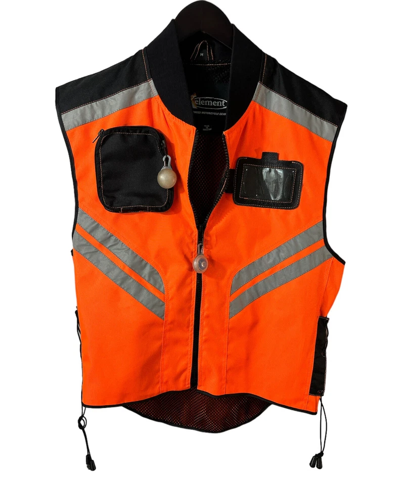 Chaleco de Motocicleta Xelement Avanzado Talla Mediana con Bolsillo Trasero Foto 1 de 4