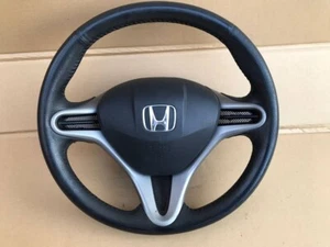 Honda Civic FD / FA / FG Leather Steering Wheel Genuine FD1 FD2 FD3 JDM RHD - Picture 1 of 5