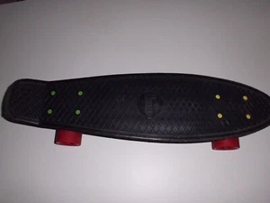 Skateboard Penny Board Australia original mini schwarz-rot Länge 57 cm - Bild 1 von 6