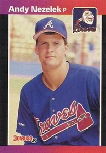 #616 Andy Nezelek - Atlanta Braves - 1989 Donruss Baseball - Picture 1 of 1