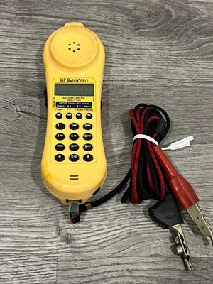 TEST-UM Inc. Lil' Buttie PRO Yellow Telephone Wire Clamp Lead Tester - Image 1 of 4