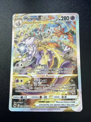 Mewtwo VSTAR GG44/GG70 Crown Zenith: Galarian Gallery Holo Foto 1 de 2