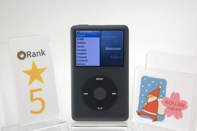 Apple iPod Classic 7. Gen 160GB Schwarz MC297J/A A1238 Japan Gebraucht Neuwertig - Bild 1 von 4