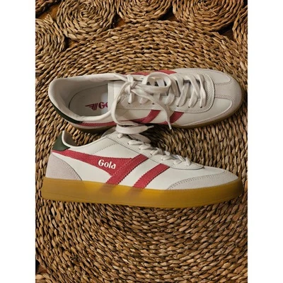 Tênis Gola Feminino Tamanho 10.5 / Masculino Tamanho 9 Rosa e Verde - Imagem 1 de 4