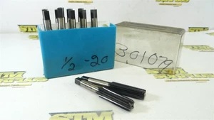 PACK OF 11 NEW BESLY HSS 4 FLUTE PLUG TAPS 1/2"-20NF - Picture 1 of 5