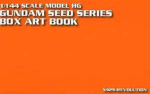 Gundam Seed HG 1144 Scale Model Series Box Art Book Japanese Mecha Guide - Picture 1 of 1