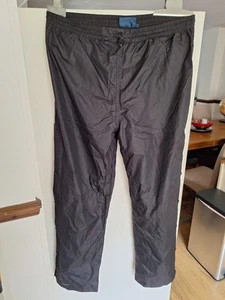 Men's Waterproof Over Trousers, Size XXL, Zip And Popper Legs - Picture 1 of 9