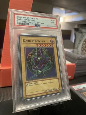 Yu-Gi-Oh Yugi Evolution SD 2004 1st Edition Dark Magician #SYE-001 PSA 9 - Image 1 of 2