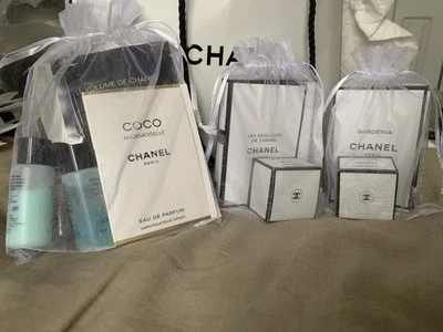 Camiseta Les Exclusifs De Chanel/Muestra de Gardenia y Máscara Crema Corporal Fresca Regalo Foto 1 de 4