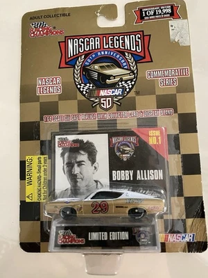 BOBBY ALLISON #12 MERCURY CYCLONE NASCAR LEGENDS 50TH RACING CHAMPIONS MOC - Image 1 of 2