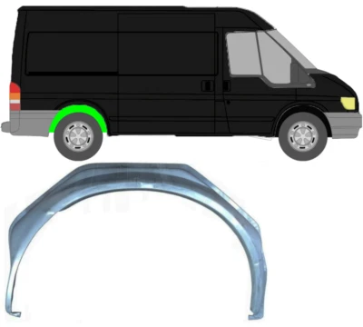 Guardabarros Interior Para Ford Transit 2000 - 2013 Derecho - Imagen 1 de 3