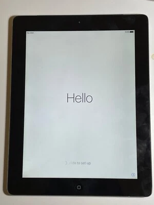 Apple iPad 2 16GB, Wi-Fi + Cellular (Unlocked), 9.7in, Black - Image 1 of 2
