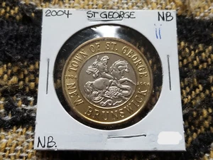 St. George New Brunswick Canada - 100 Years Souvenir Medal - Bimetallic - ii - Picture 1 of 2